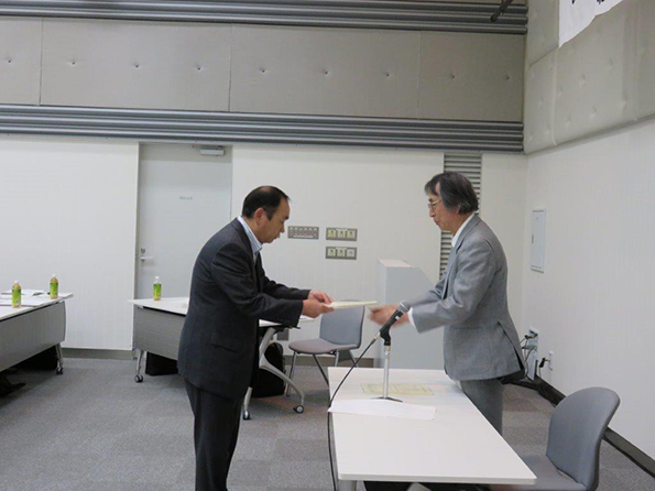 委嘱状の交付