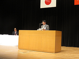 発表者 食品衛生指導員 五十嵐芳道氏