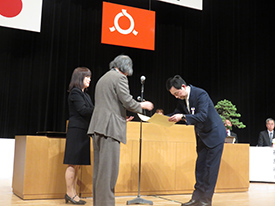 食品衛生功労者代表 渡辺和夫氏