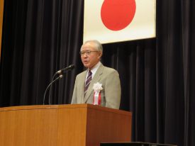 閉会の言葉　蓮沼超男副会長